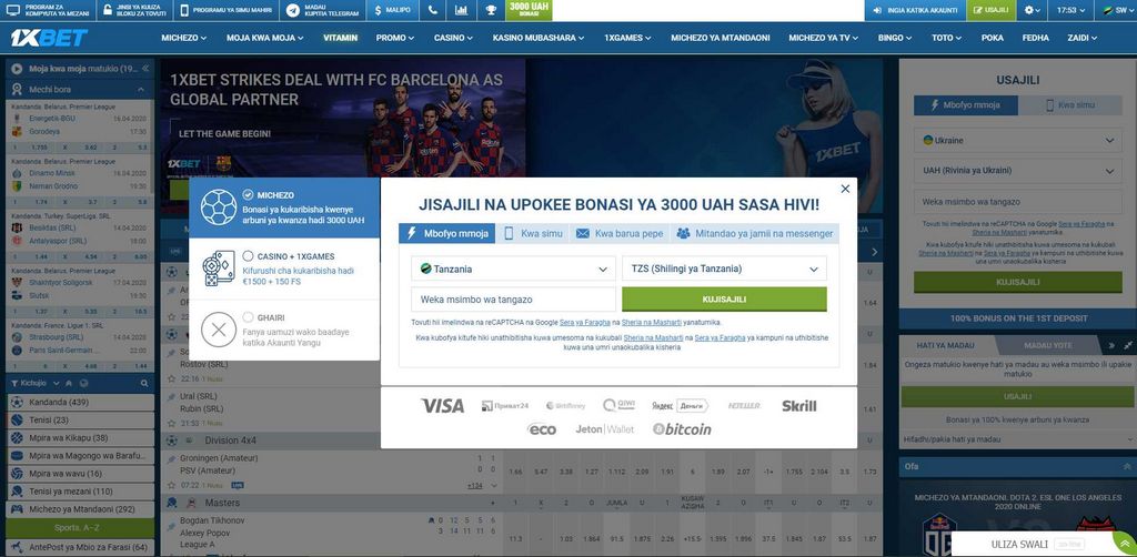 Pendaftaran dan Login 1xBet - Diperbarui untuk Juni 2025